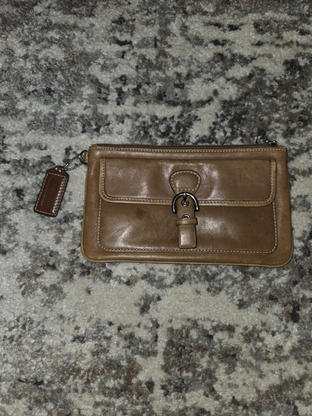 Vintage Coach Bleecker brown leather Wallet